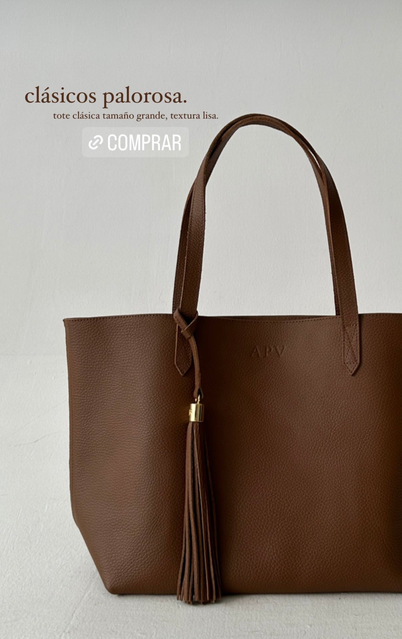 TOTE CLASICA CAMEL LISO