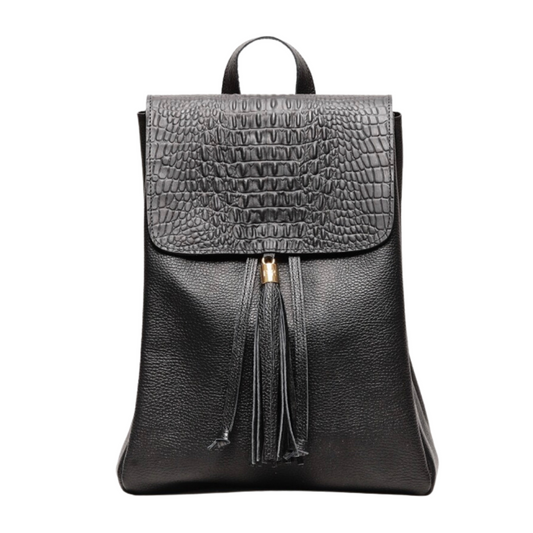 BACKPACK NEGRA TAPA PHYTON